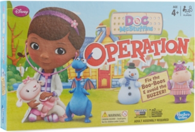 BOARD GAMES - Doc McStuffins Operation | Selfridges.com