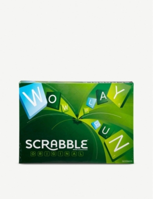 BOARD GAMES: Scrabble original in English