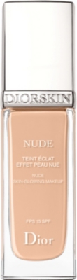 DIOR DiorSkin Nude Natural Glow radiant fluid foundation SPF 15