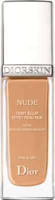 DIOR DiorSkin Nude Natural Glow radiant fluid foundation SPF 15