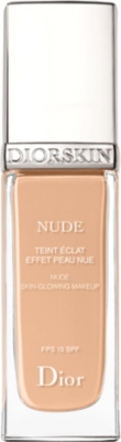 DIOR DiorSkin Nude Natural Glow radiant fluid foundation SPF 15