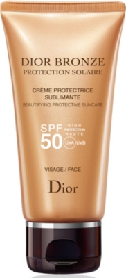 DIOR Bronze Beautifying Protective Creme for the face SPF 50