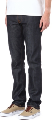 NUDIE JEANS Thin Finn slim-fit tapered Selvedge jeans