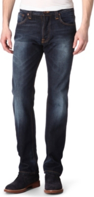 NUDIE JEANS Average Joe regular-fit straight jeans