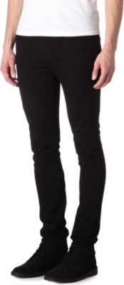 NUDIE JEANS High Kai skinny-fit tapered jeans