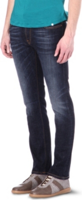 NUDIE JEANS Thin Finn slim-fit tapered jeans