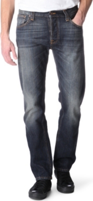 NUDIE JEANS Hank Rey regular-fit straight jeans