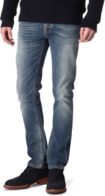NUDIE JEANS Grim Tim slim-fit straight jeans