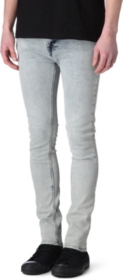 NUDIE JEANS High Kai skinny-fit tapered jeans