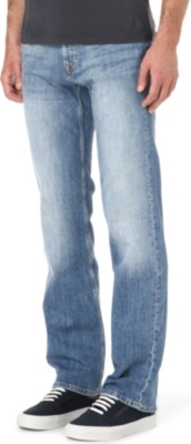 7 FOR ALL MANKIND Standard regular-fit straight jeans