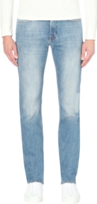 7 FOR ALL MANKIND Slimmy slim-fit tapered jeans