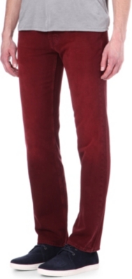 7 FOR ALL MANKIND Slimmy regular-fit tapered jeans