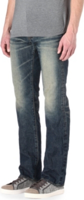 PRPS Barracuda regular-fit straight selvedge jeans