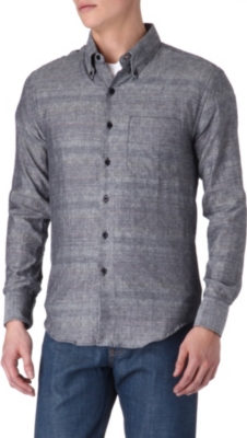 NAKED AND FAMOUS DENIM Quilted shirt