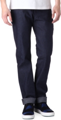 NAKED AND FAMOUS DENIM Indigo regular-fit Selvedge jeans