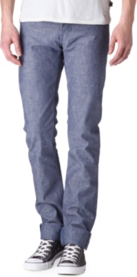 NAKED AND FAMOUS DENIM Slim-fit straight jeans