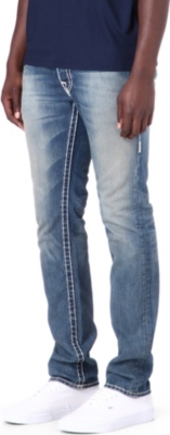 TRUE RELIGION Rocco Super T slim-fit tapered jeans