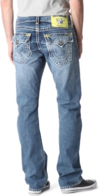 TRUE RELIGION Ricky Super T regular-fit straight jeans