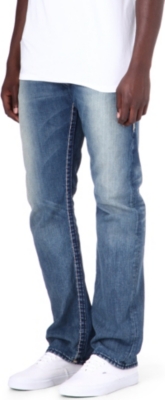 TRUE RELIGION Ricky Super T regular-fit straight jeans