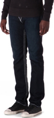 TRUE RELIGION Geno Super-T slim-fit straight jeans
