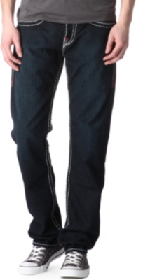 TRUE RELIGION Ricky Super T regular-fit straight jeans