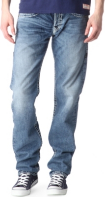 TRUE RELIGION Geno Super-T regular-fit straight jeans