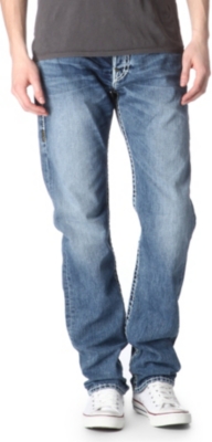 TRUE RELIGION Geno Super-T regular-fit straight jeans