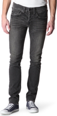 TRUE RELIGION Rocco skinny-fit tapered jeans