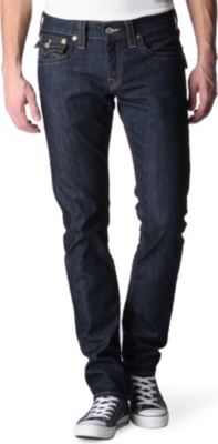 TRUE RELIGION Zach skinny-fit tapered jeans