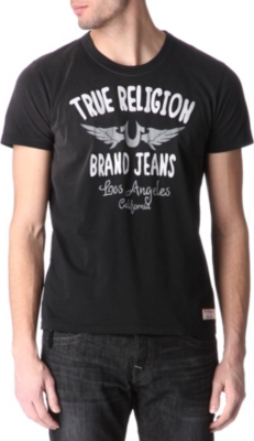 TRUE RELIGION Achillieus logo t-shirt