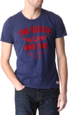 TRUE RELIGION Achillieus logo t-shirt