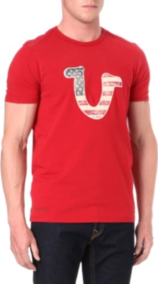 TRUE RELIGION American logo t-shirt