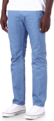 DOCKERS Alpha khaki slim trousers