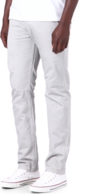 DOCKERS Alpha khaki slim trousers