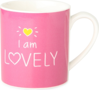 WILD & WOLF I Am Lovely mug