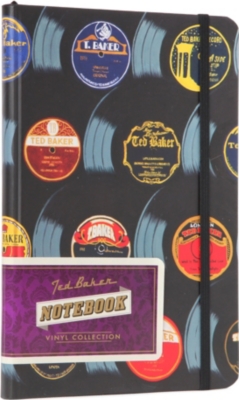 WILD & WOLF Ted Baker Vinyls A5 notebook