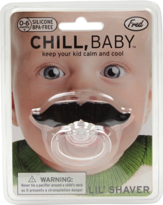 CUBIC Chill Baby moustache dummy