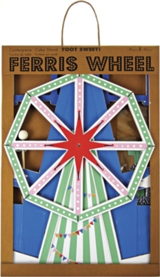 MERI MERI Toot Sweet Ferris Wheel centerpiece cake stand