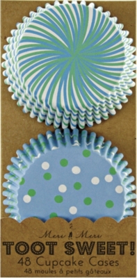 MERI MERI Toot Sweet pack of 48 cupcake cases