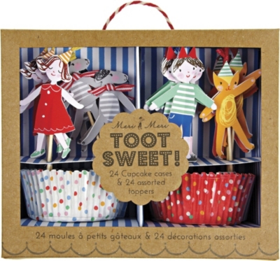 MERI MERI Toot Sweet children cupcake kit