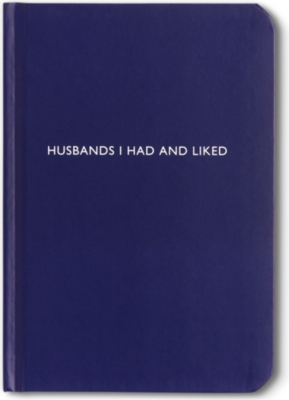 ARCHIE GRAND 'Husbands I had and liked' notebook