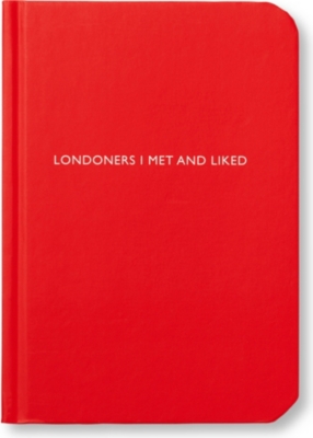 ARCHIE GRAND 'Londoners I Met and Liked' notebook