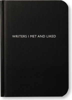 ARCHIE GRAND 'Writers I met and liked' notebook