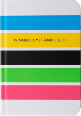 ARCHIE GRAND 'Winners I met and liked' notebook
