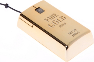 MUSTARD Gold bullion mouse