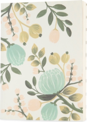 RIFLE PAPER Botanical blue journal
