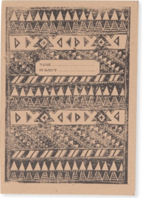 KATIE LEAMON Aztec A5 notebook