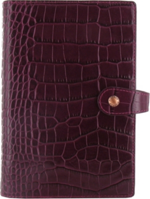 FILOFAX Osterley personal organiser plum