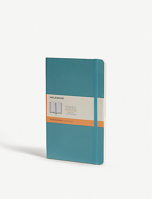 MOLESKINE: Classic soft-cover ruled notebook 21cm x 13cm