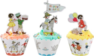 TALKING TABLES Belle & Boo cupcake wraps
